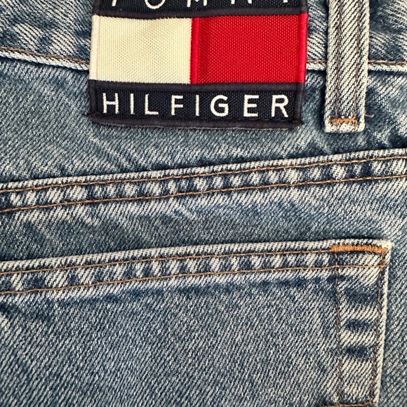 Tommy Hilfiger Women's Hi Rise Straight Leg Vintage Jeans. - Picture 9 of 15